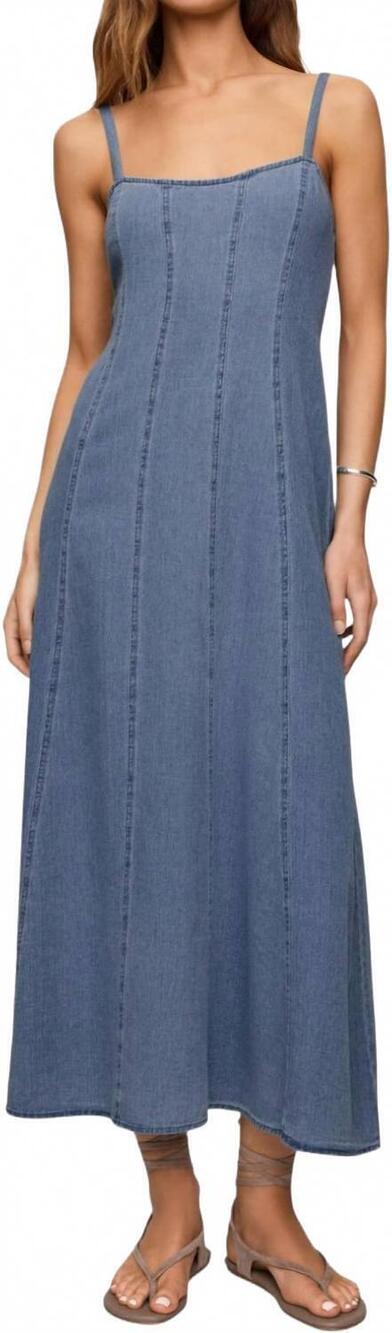 NEW Z SUPPLY leonora midi dress in indigo